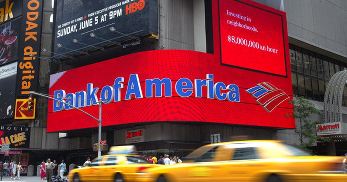 Bank of America có lợi nhuận quý cao kỷ lục nhờ cải cách thuế Mỹ