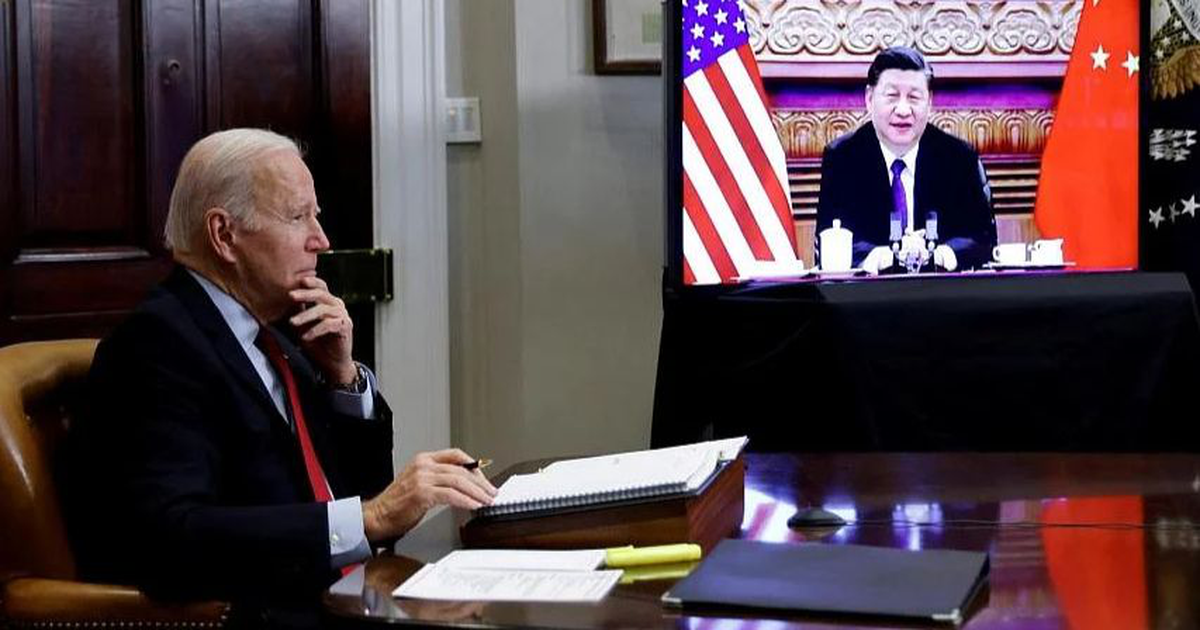 Ông Tập Cận Bình chúc ông Joe Biden sớm khỏi Covid-19