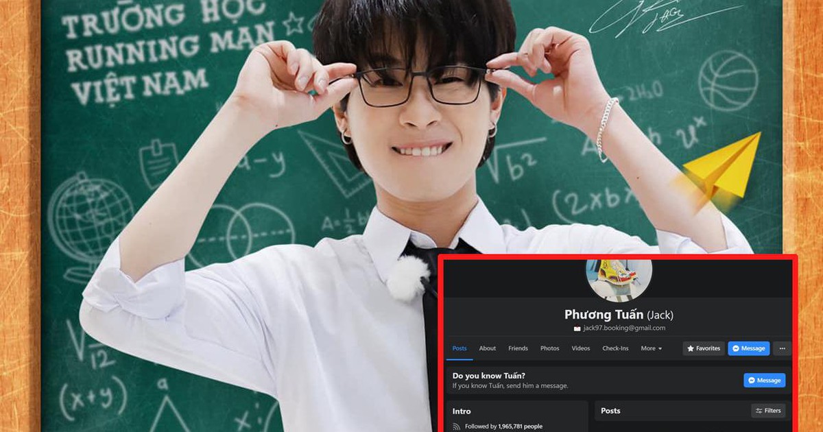 Động thái bất ngờ của Jack trên trang cá nhân