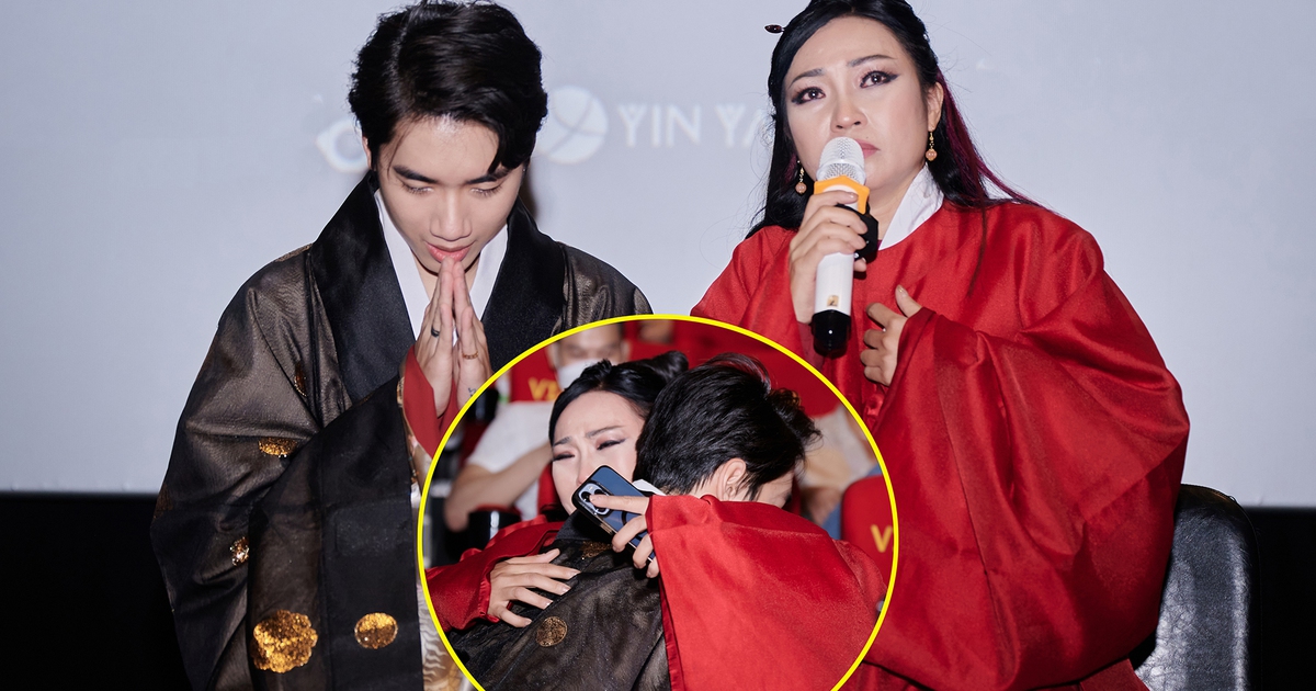 Phương Thanh bật khóc nức nở trong ngày ra mắt MV 'Chân mây'