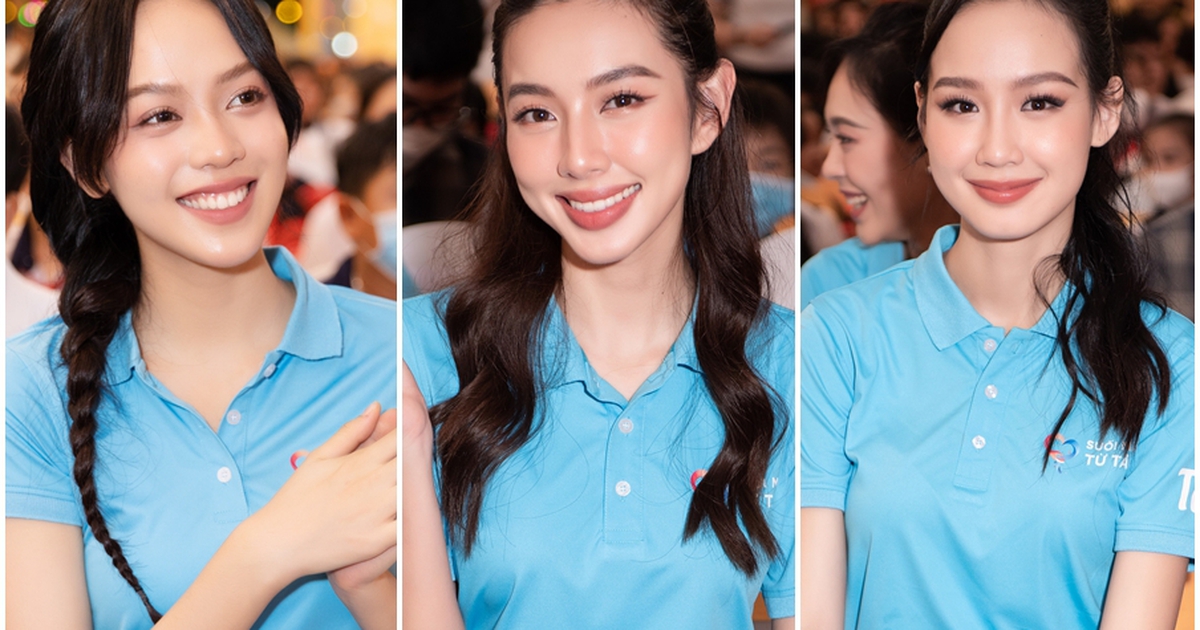Tân Hoa hậu Việt Nam khoe sắc cùng Thùy Tiên, Bảo Ngọc