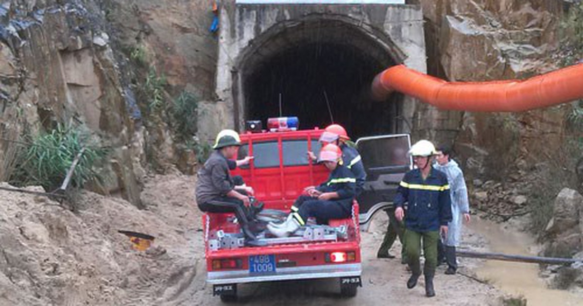 Sập hầm thủy điện Đạ Dâng - Đạ Chomo do địa chất yếu