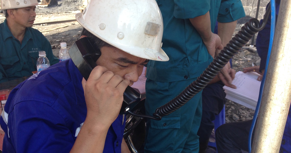 Bục nước hầm lò ở Quảng Ninh: Vẫn chưa tìm thấy công nhân mất tích
