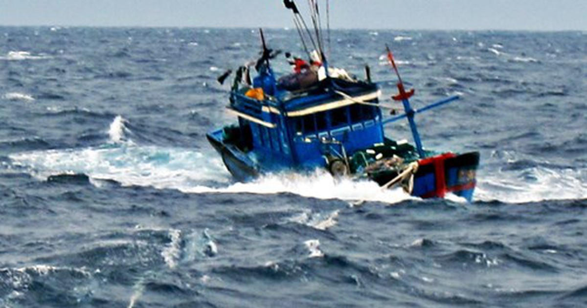 Tàu cá bị nạn, 11 thuyền viên được cứu sống, 5 người đang mất tích