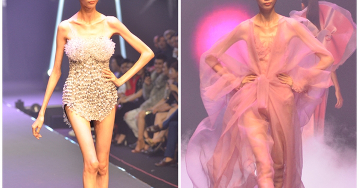 Cao Ngân để lộ thân hình gầy trơ xương trong đêm chung kết