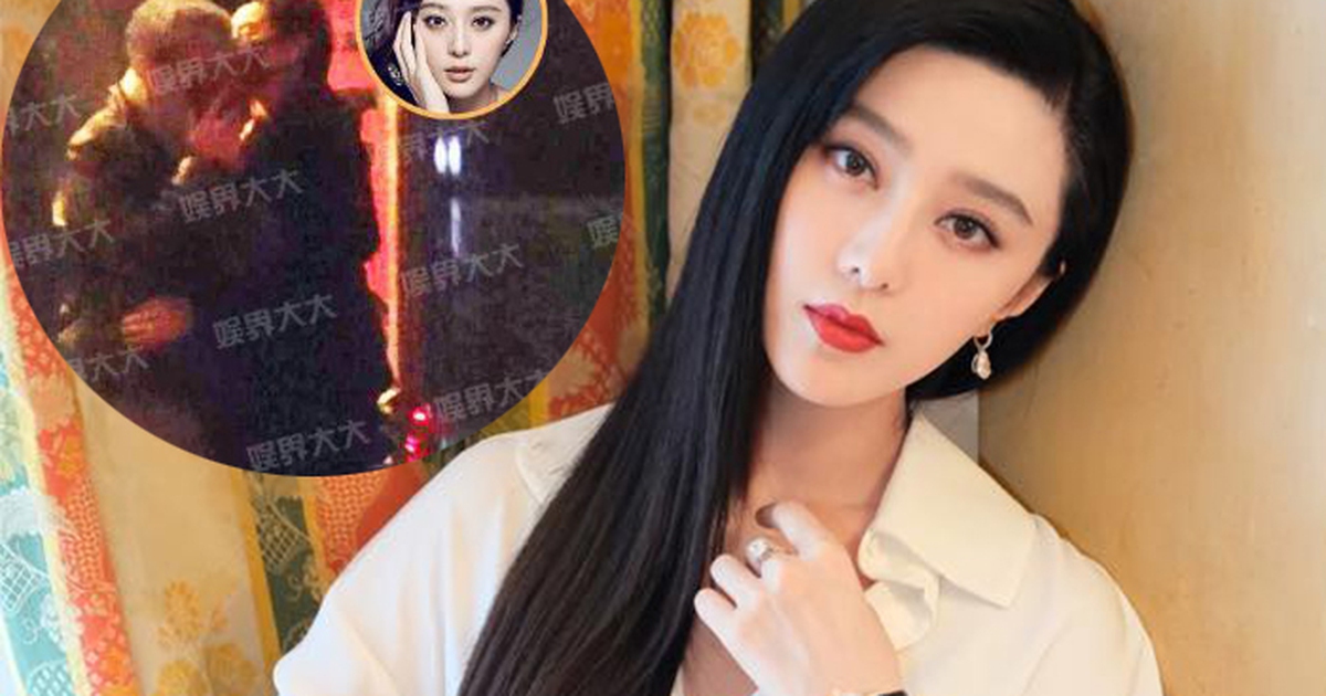 Rộ tin Phạm Băng Băng khóa môi đàn ông lạ