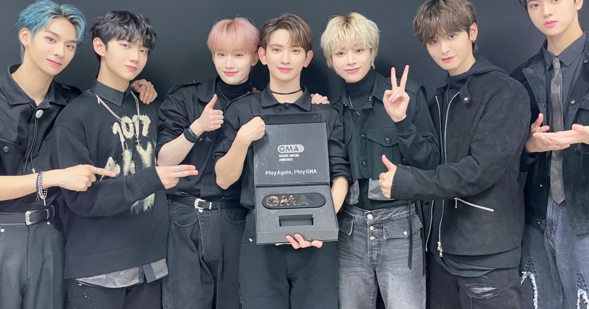 Nhóm nhạc Kpop của Hanbin thắng giải Nghệ sĩ mới xuất sắc