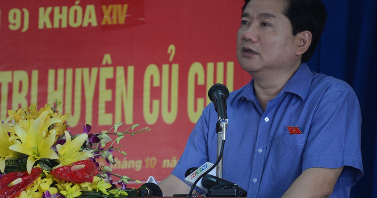 Bí thư Đinh La Thăng nói về vụ Trịnh Xuân Thanh