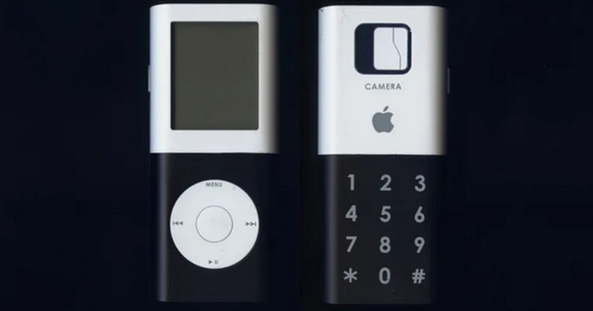 Nguyên mẫu iPhone độc ​​đáo với các nút vật lý kiểu iPod