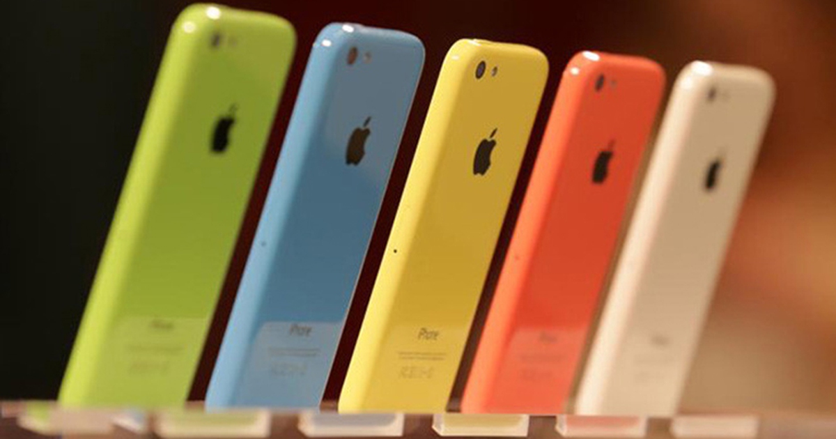 iPhone 5c sắp trở thành sản phẩm lỗi thời