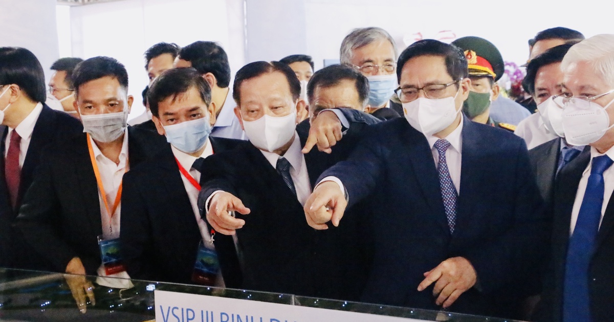 Thủ tướng Phạm Minh Chính dự lễ động thổ Khu công nghiệp VSIP 3 tại Bình Dương