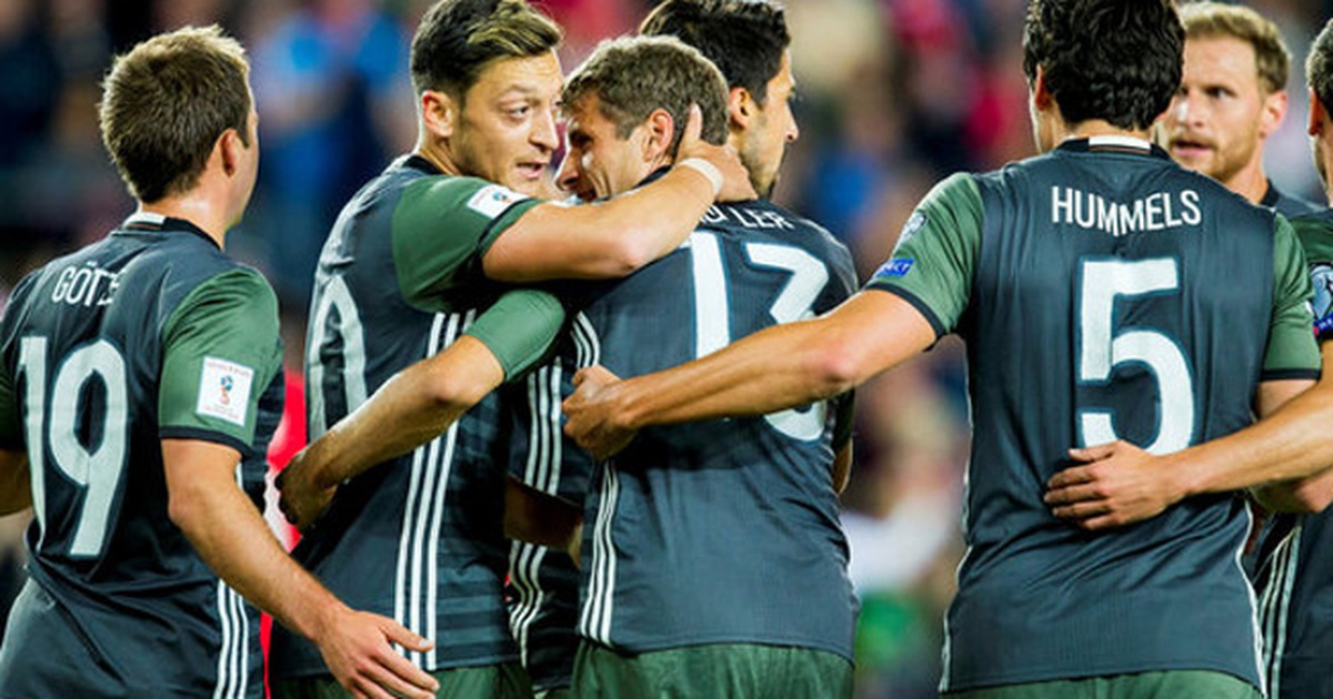 Vòng loại World Cup 2018: Đức thắng dễ tại Oslo