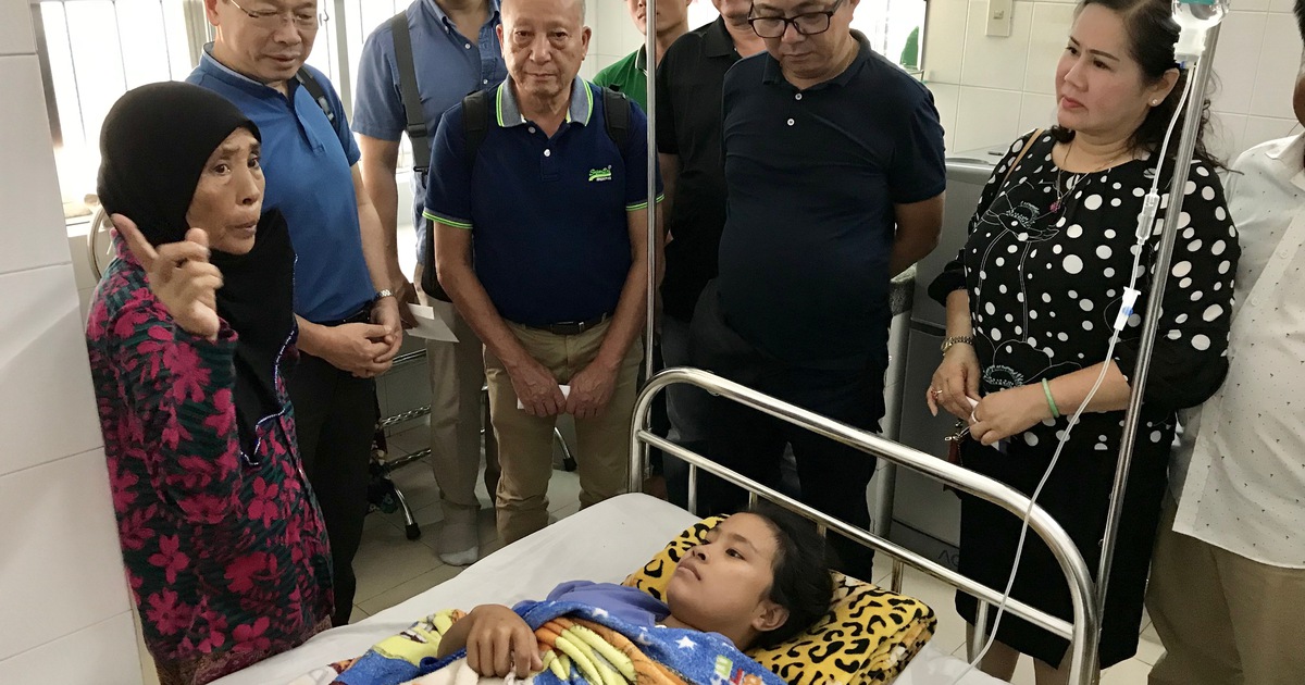 Giúp đỡ cô gái Campuchia bị bệnh hiểm nghèo đang chữa trị tại Cần Thơ