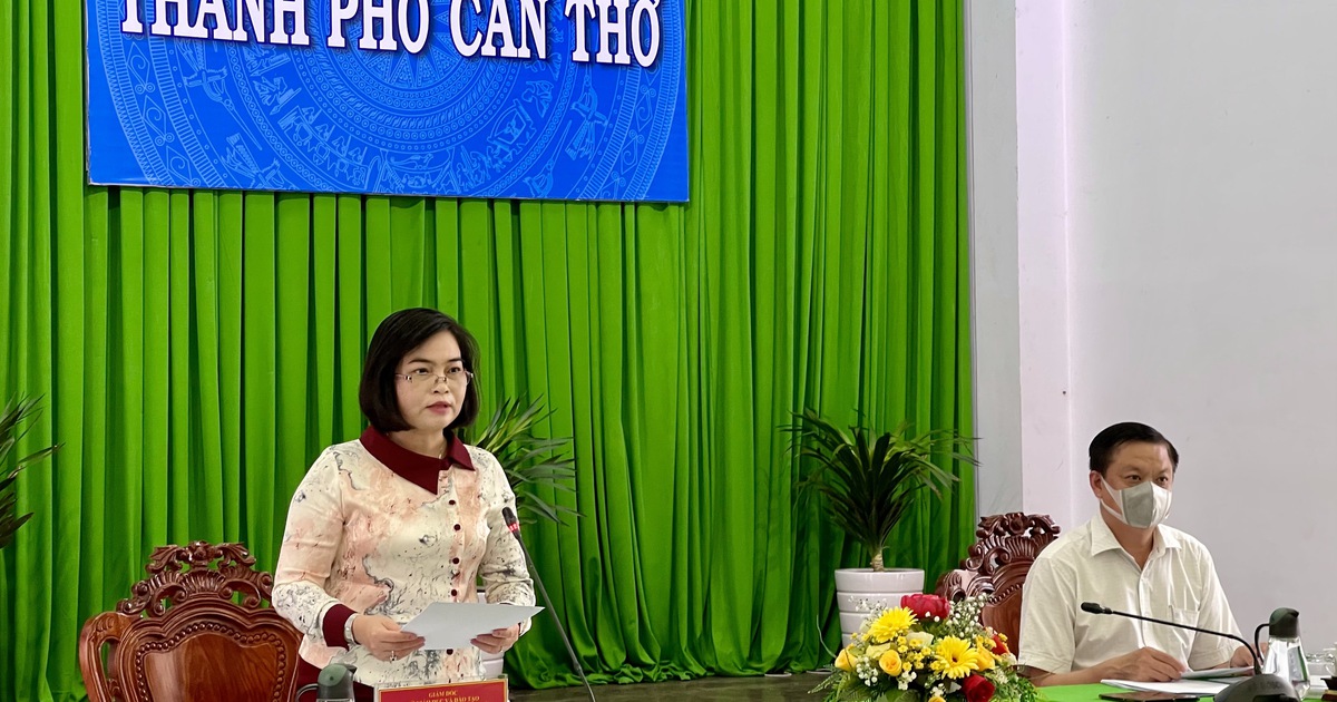 Giám đốc Sở GD-ĐT TP.Cần Thơ xin thôi việc vì “sức khỏe và hoàn cảnh gia đình“