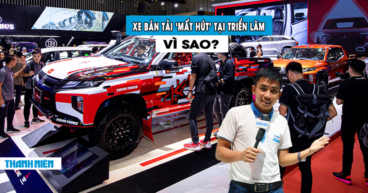 Xe bán tải 'mất hút' tại Vietnam Motor Show 2022