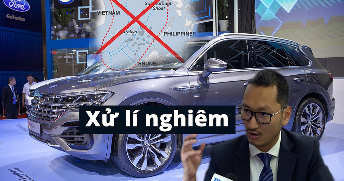 ‘Đường lưỡi bò’ trên ô tô: Luật sư đề nghị xử lý nghiêm