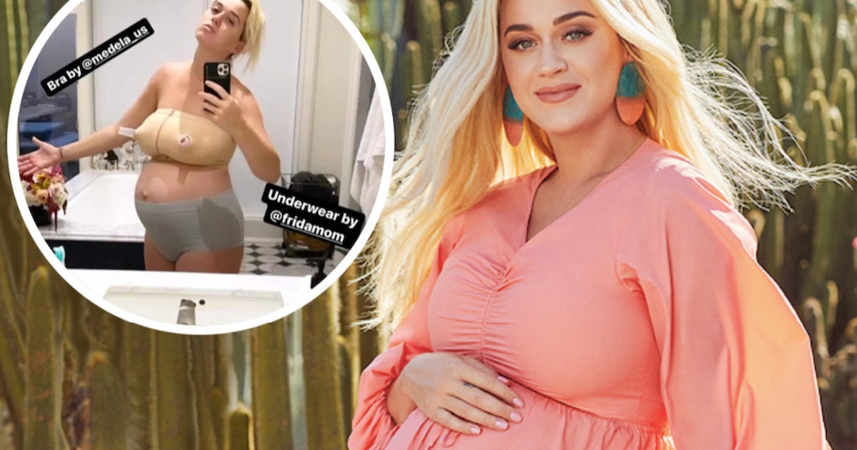 Katy Perry đăng ảnh sau 5 ngày sinh con