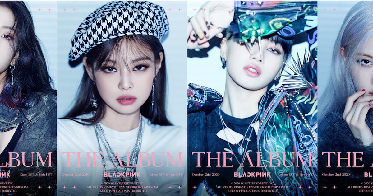 BlackPink gây sốt với bộ ảnh đẹp ngút ngàn 'nhá hàng' album mới