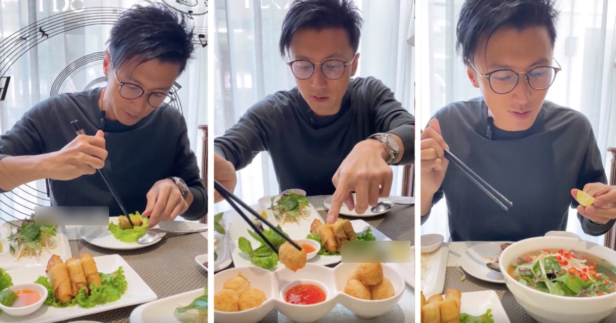 Tạ Đình Phong yêu thích phở Việt