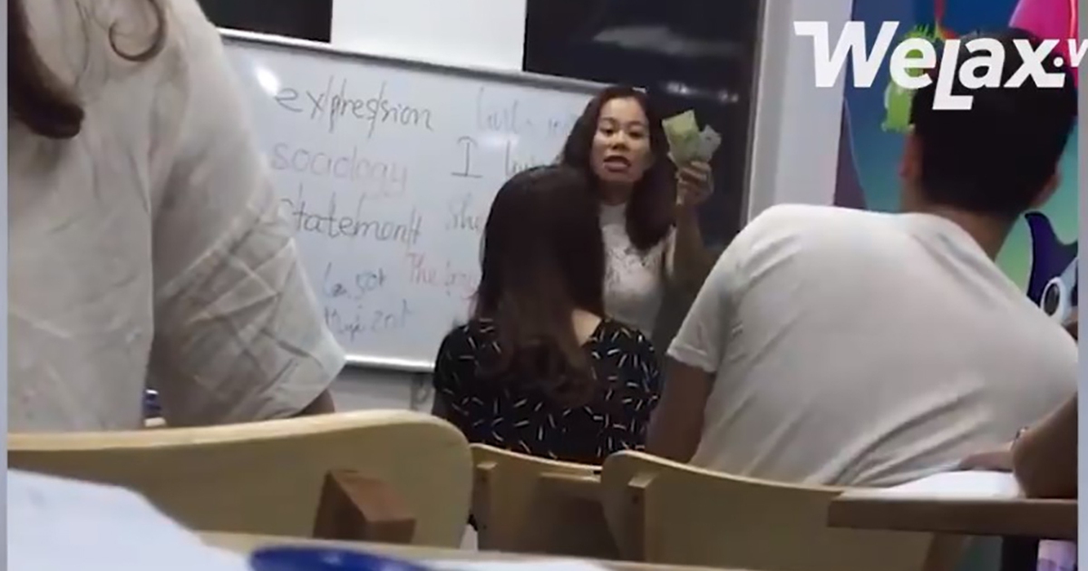 Yêu cầu trung tâm tiếng Anh có giáo viên gọi học viên là 'óc lợn' dừng hoạt động