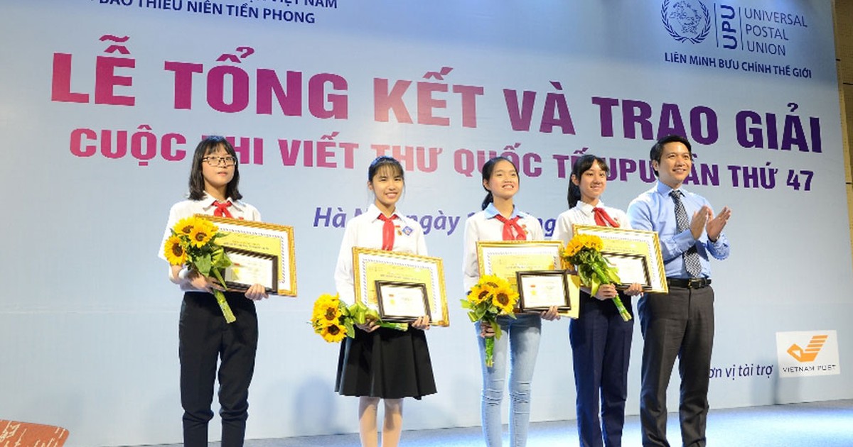 Bức thư về cô bé hiến giác mạc đạt giải nhì cuộc thi viết thư quốc tế