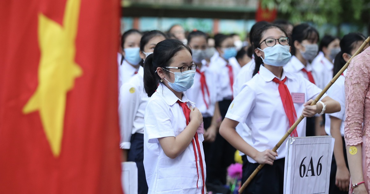 Tựu trường sớm nhất vào ngày 1.9, riêng lớp 1 từ 23.8