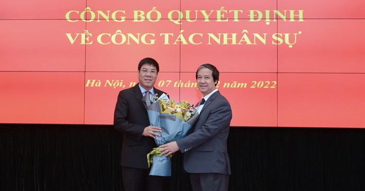 Chủ tịch Hội đồng ĐH Huế làm Cục trưởng Cục Quản lý chất lượng Bộ GD-ĐT