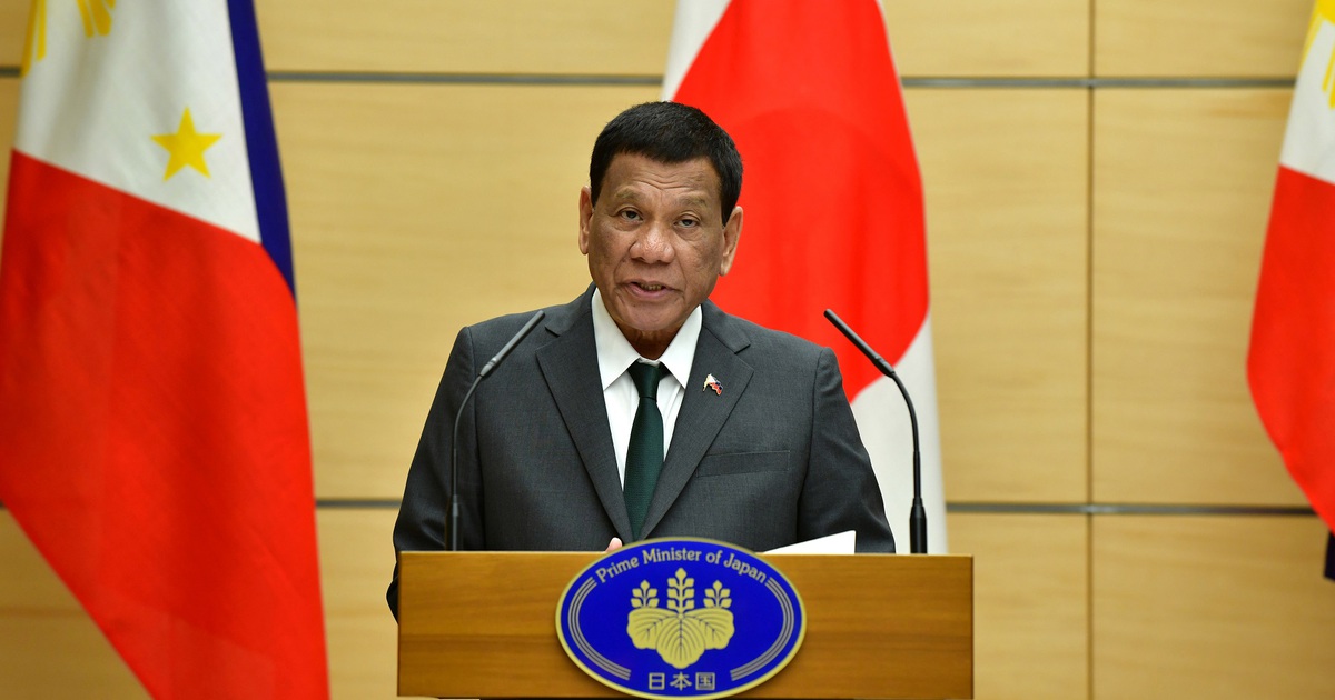 Tổng thống Duterte cảnh báo Biển Đông có nguy cơ trở thành 'điểm nổ'