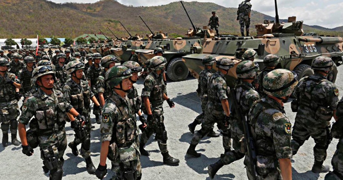 Quân đội Campuchia nhận viện trợ 600 triệu NDT từ Trung Quốc