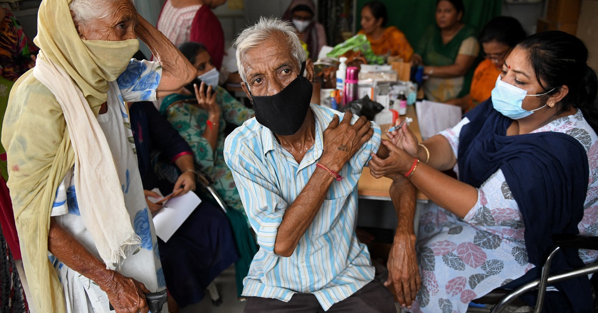 Số ca Covid-19 mới trong ngày ở Ấn Độ bất ngờ tăng vọt trở lại