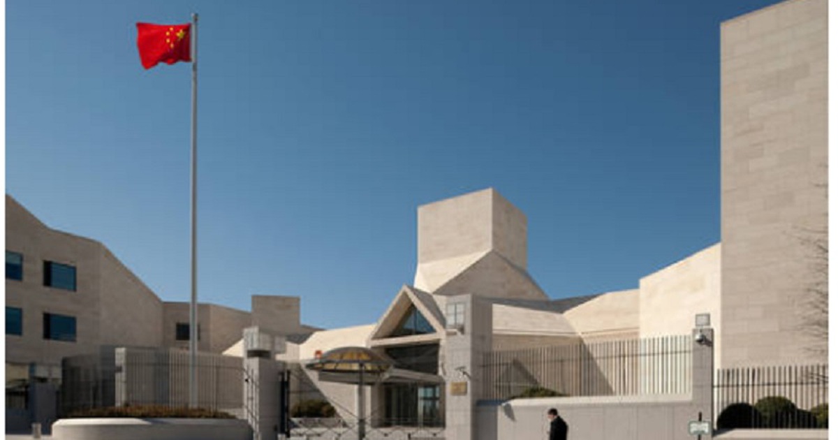 Một người Mỹ tấn công Đại sứ quán Trung Quốc ở Washington D.C.