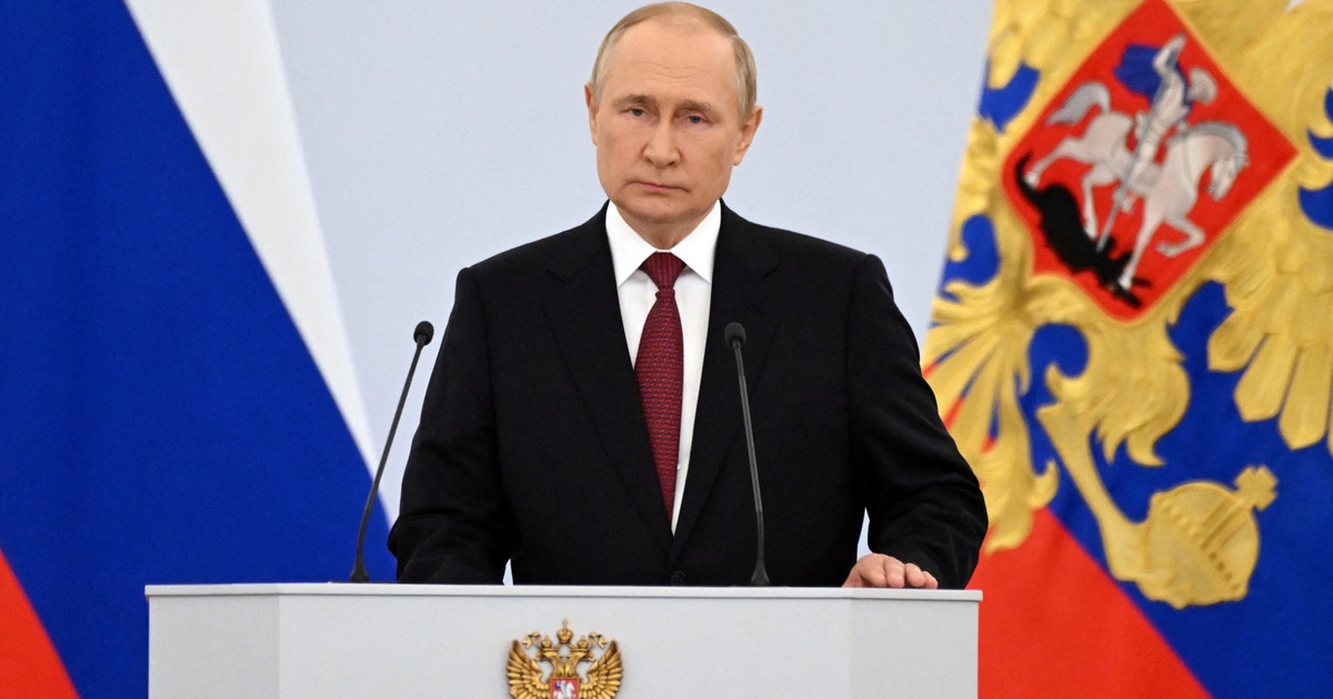 Tổng thống Putin đã ký, chính thức sáp nhập 4 vùng từ Ukraine