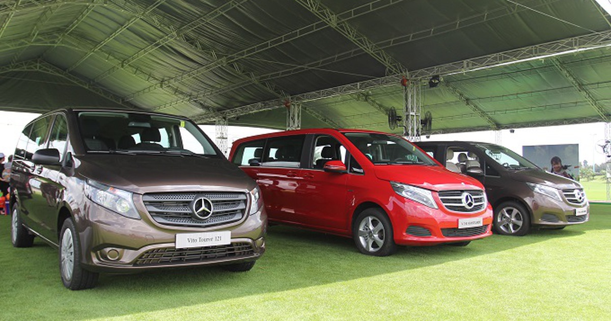 Mercedes V 250, Vito Tourer 121 về VN, giá từ 1,849 tỉ đồng