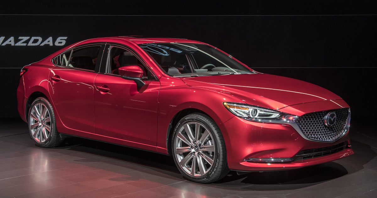 Mazda6 2018 cải tiến nhẹ, động cơ tăng áp cho tín đồ thể thao