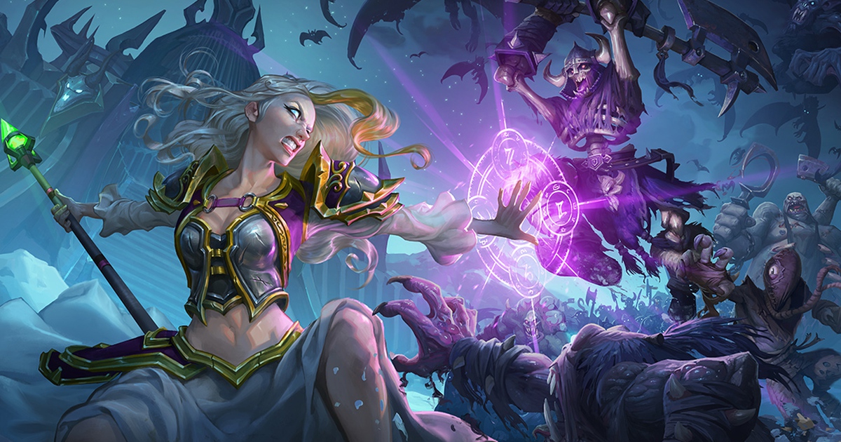 Hearthstone: Blizzard giới thiệu bản mở rộng mới có tên Knights of the Frozen Throne