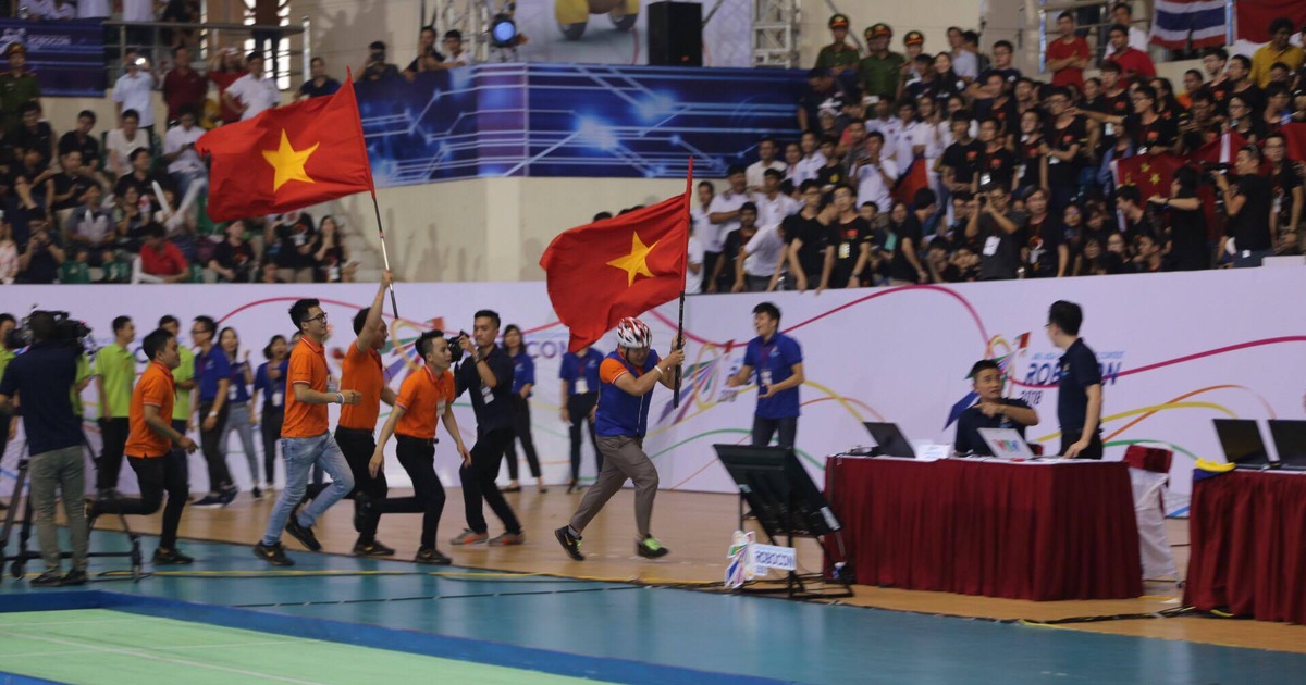 Việt Nam tiếp tục vô địch Robocon châu Á - Thái Bình Dương