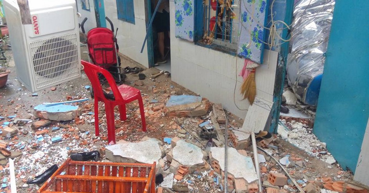 Bé gái 8 tháng tuổi tử vong sau cơn mưa lớn kèm lốc xoáy