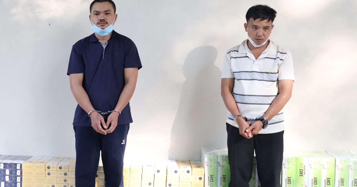 Tây Ninh: Hơn 60 phút, bắt 2 vụ vận chuyển thuốc lá nhập lậu bằng ô tô