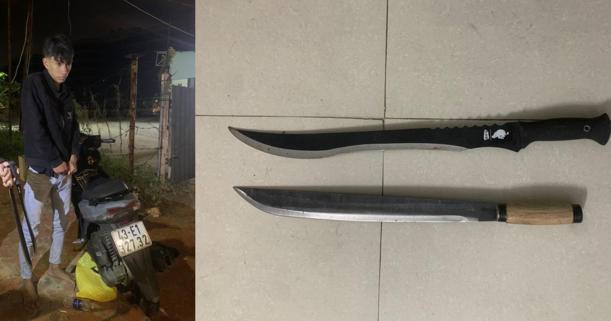 Lực lượng 911 Đà Nẵng truy bắt nghi phạm mang song đao ra cầu Thuận Phước 'trả thù'