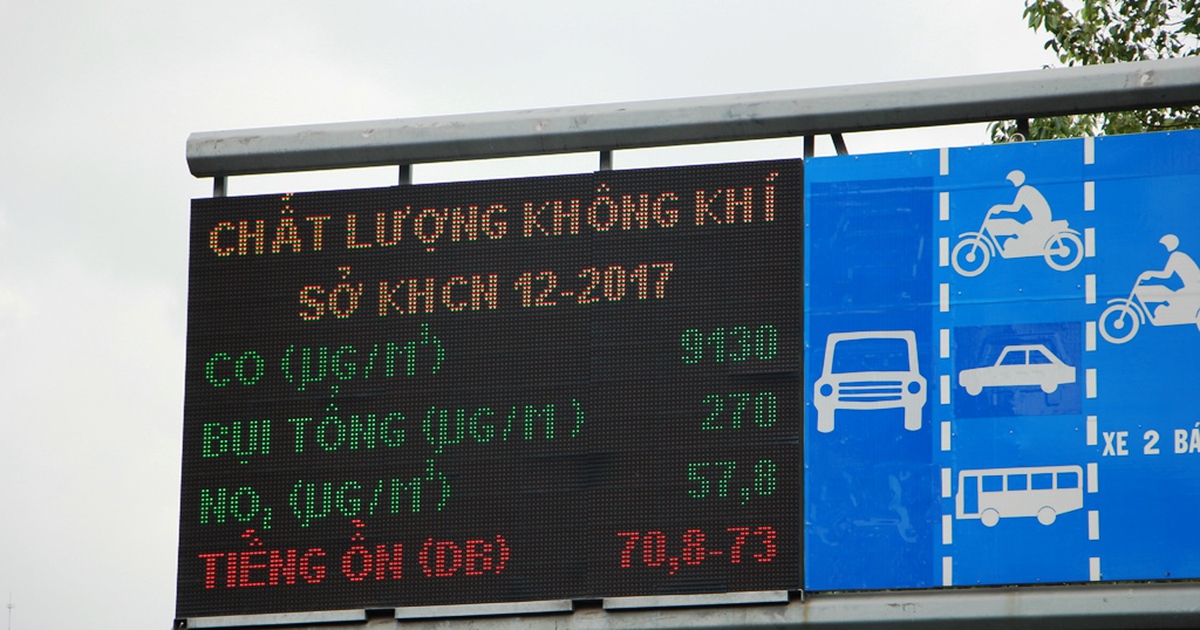 Sở Tài nguyên và Môi trường lý giải chuyện số liệu quan trắc chậm vài tháng