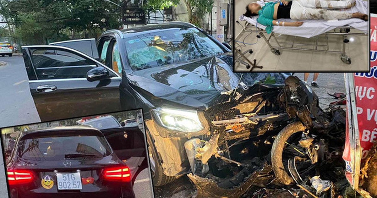 Mercedes tông GrabBike và tiếp viên hàng không: Chỉ 3 phút sau khi lên xe là tông thẳng