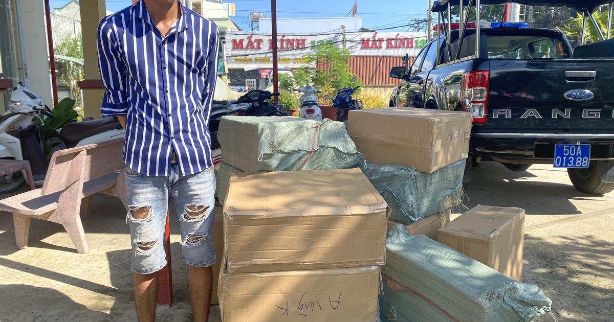 CSGT truy đuổi tài xế nghi chở ma túy, thuốc lá lậu bỏ chạy sau tai nạn