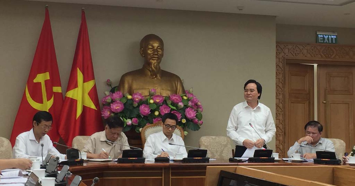 Phó thủ tướng Vũ Đức Đam: Số trường tham gia đào tạo sư phạm hiện quá nhiều