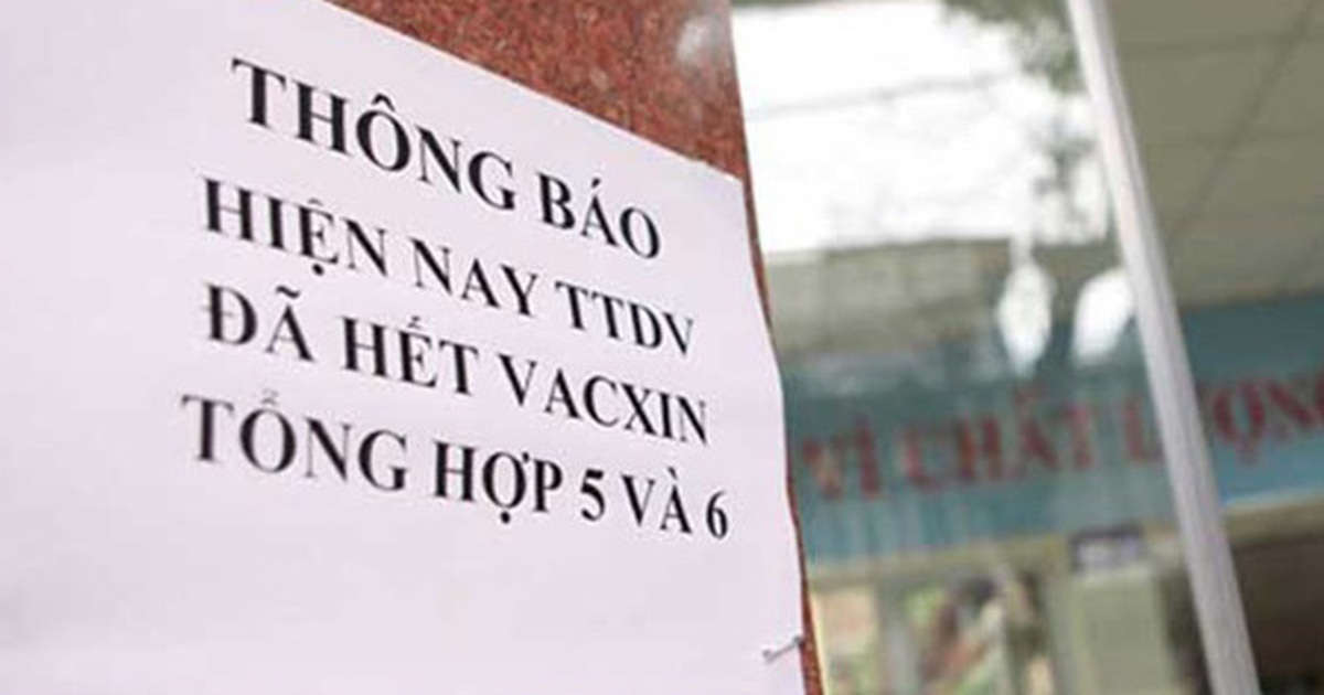 Khan hiếm vắc xin ‘6 trong 1’, xuất hiện đường dây chích 6 triệu đồng/mũi