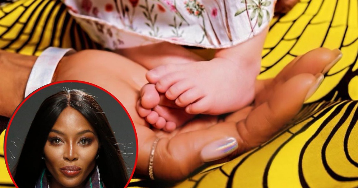 'Báo đen' Naomi Campbell lần đầu làm mẹ ở tuổi 51