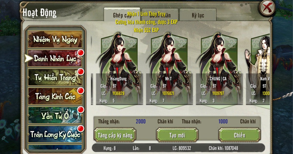 Thiên Long Bát Bộ 3D: Những tính năng đang bị lãng quên