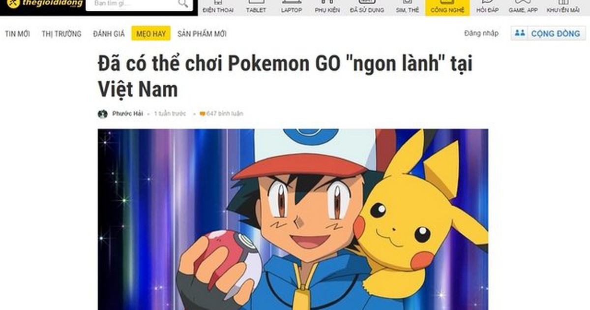 Nhiều doanh nghiệp Việt phát tán thủ thuật 'bẩn', làm hại cộng đồng Pokemon Go