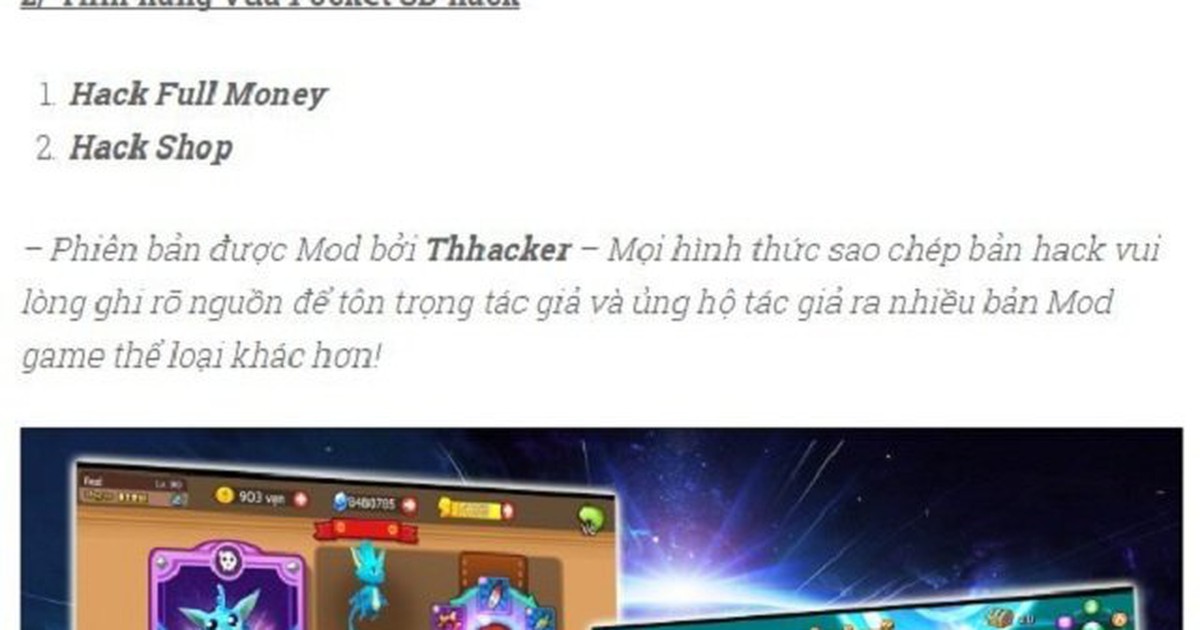 Vua Pocket 3D 'lao đao' vì hack