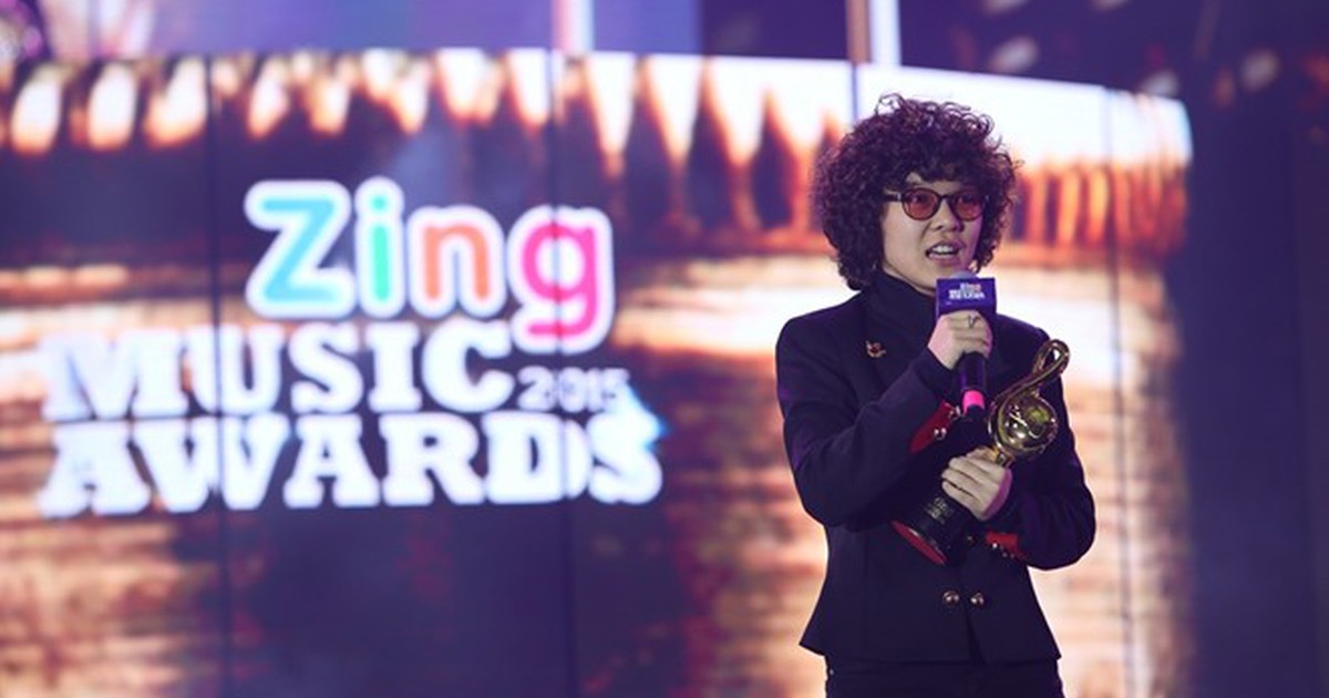 Tiên Tiên nhận cơn mưa giải thưởng tại Zing Music Awards 2015