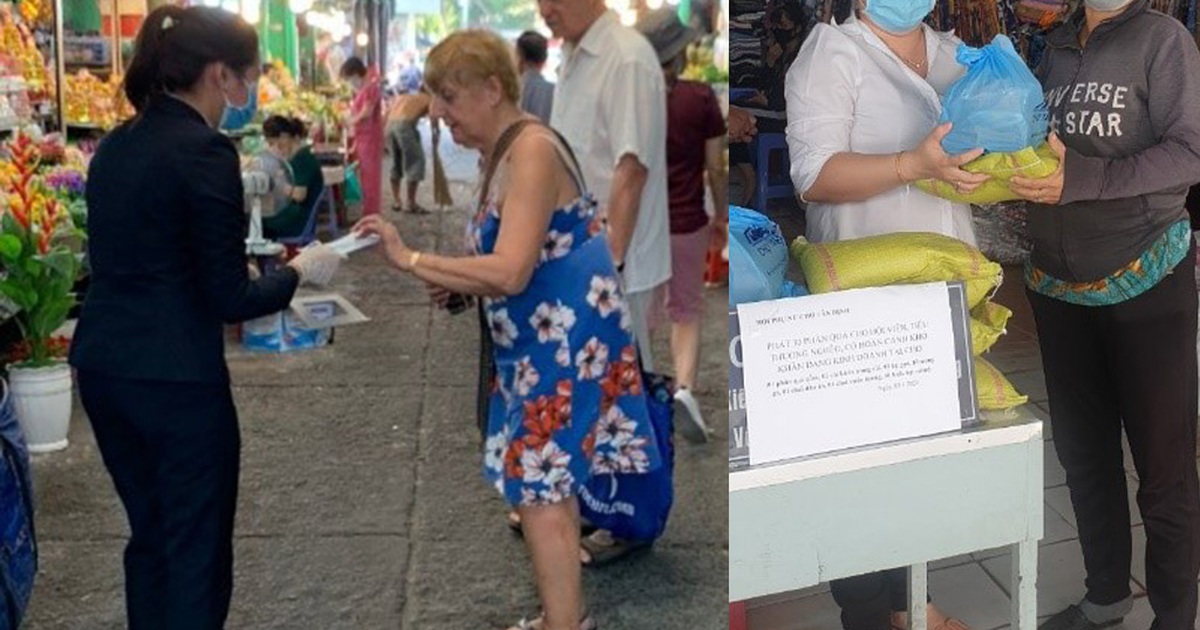 Ấm lòng dìu nhau qua bão giông